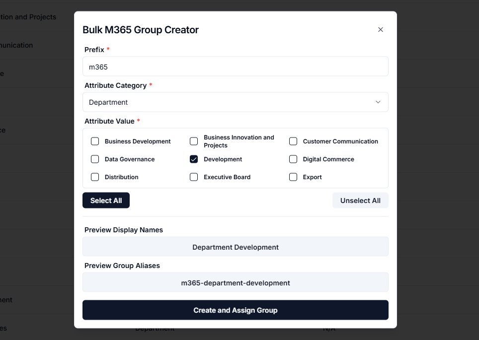Explore Collaboration Groups